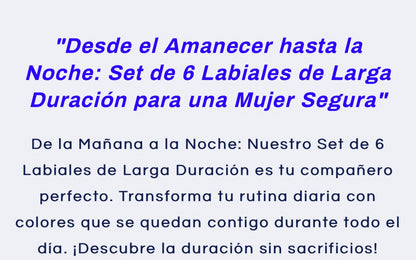 LABIALES LIQUIDOS X 6 TONOS⭐⭐⭐⭐⭐💋LIP LUST CREME